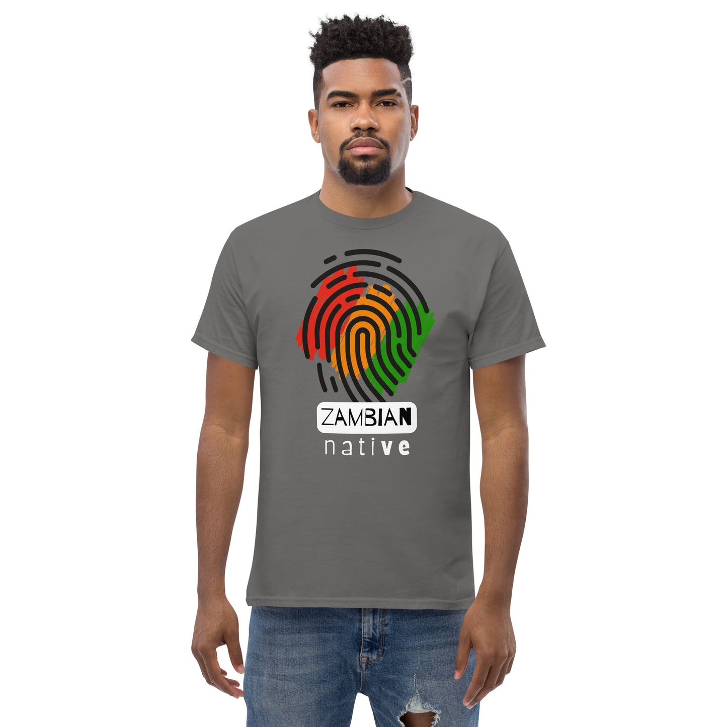 Men's classic Zambian Native t shirt