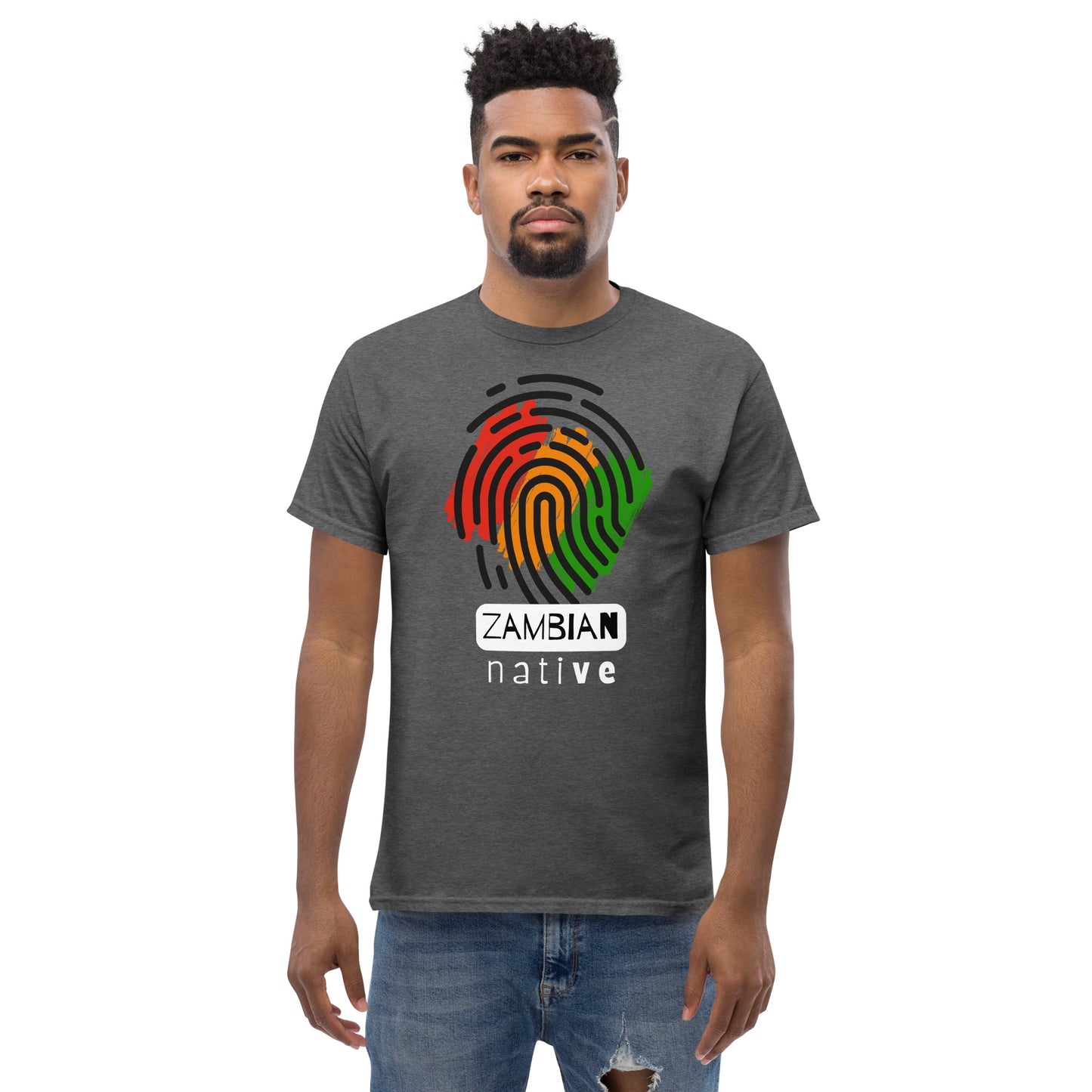 Men's classic Zambian Native t shirt
