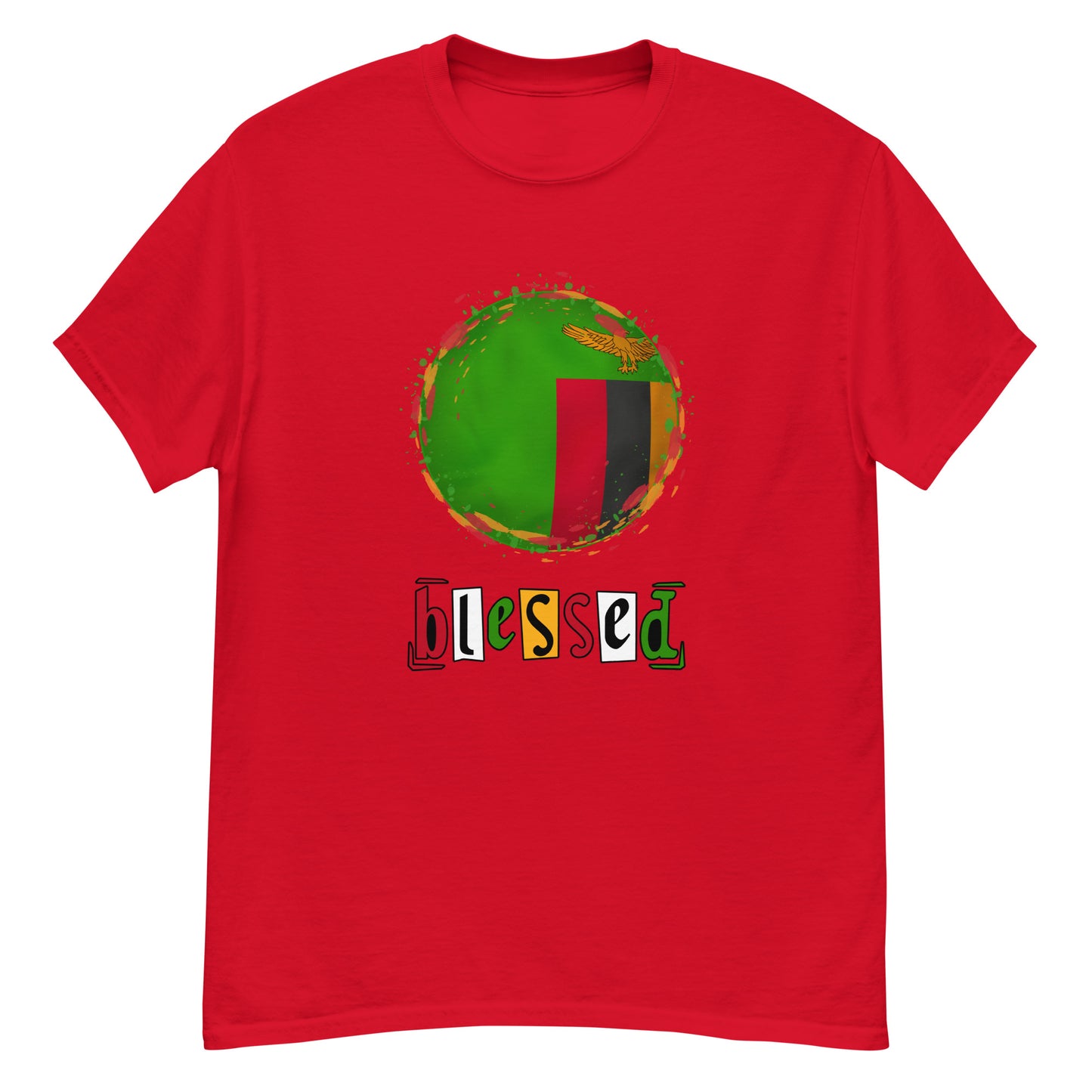 Men's classic Zambia Blessed tee