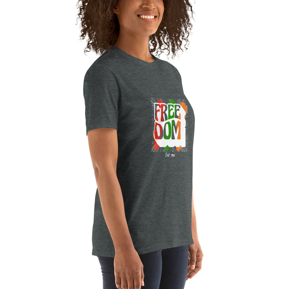 Short-Sleeve Unisex Zambia Freedom T-Shirt