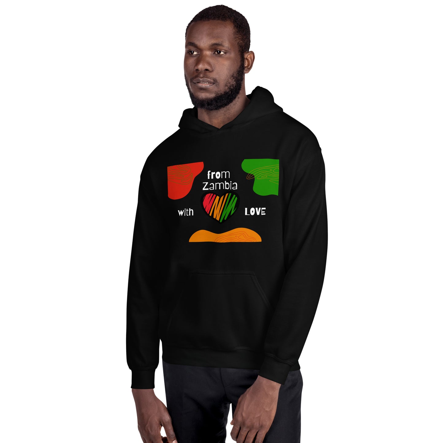Unisex From Zambia with love Hoodie