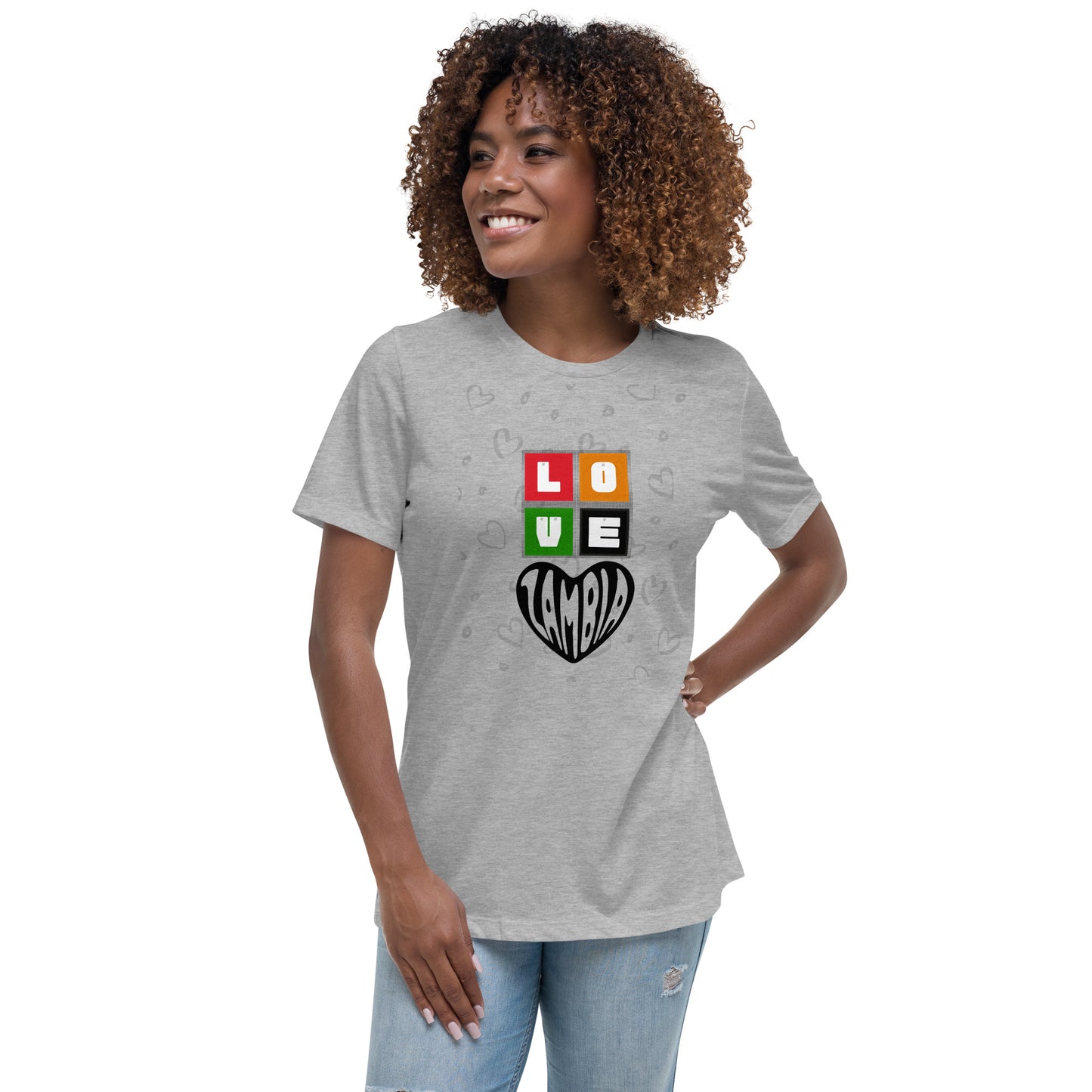 Women's Relaxed Love Zambia T-Shirt