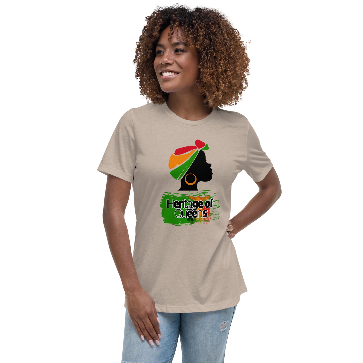 Women's Relaxed Zambia Heritage of QueensT-Shirt