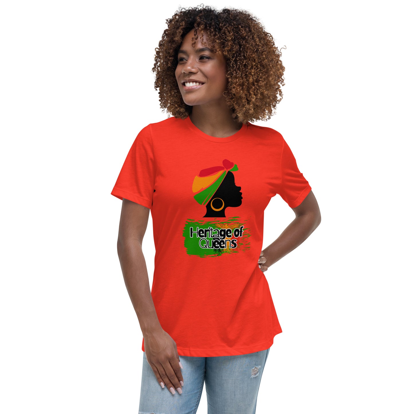 Women's Relaxed Zambia Heritage of QueensT-Shirt