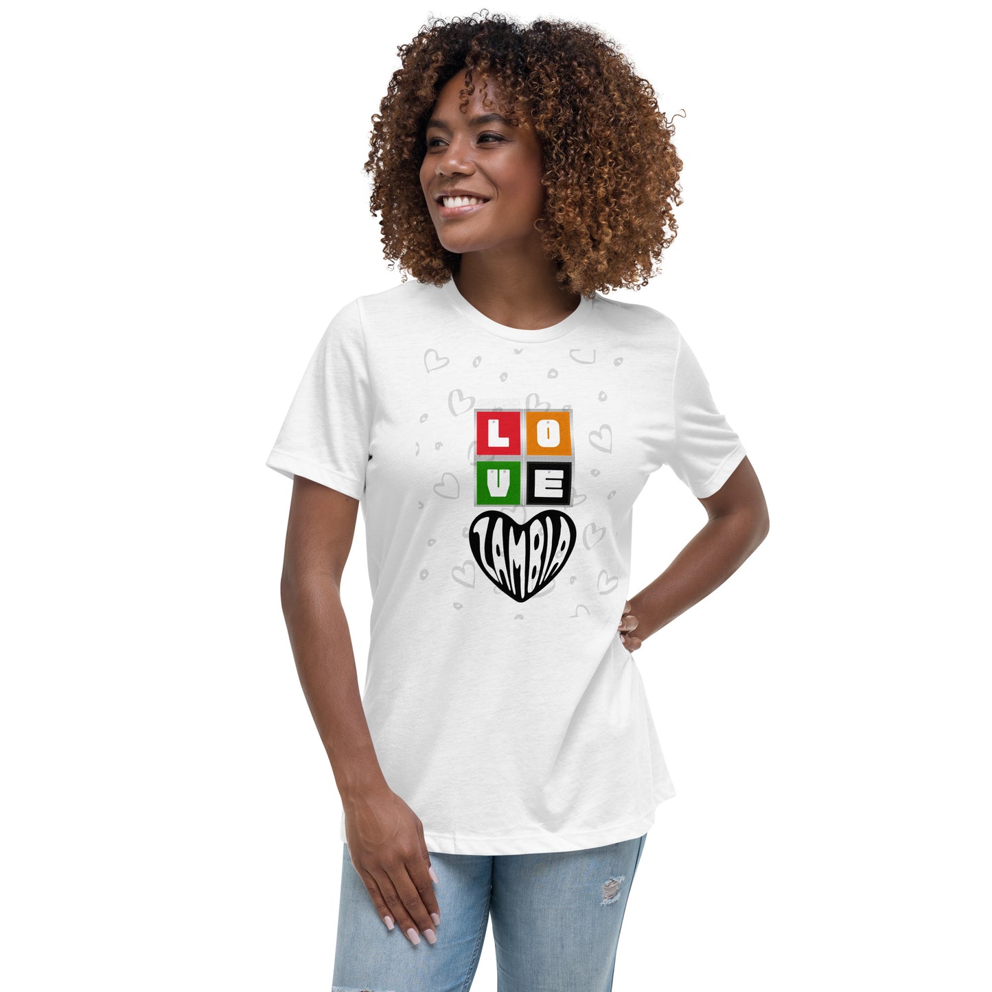 Women's Relaxed Love Zambia T-Shirt