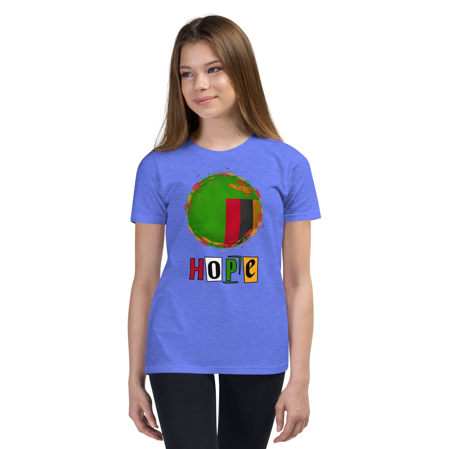 Youth Short Sleeve Zambia Hope T-Shirt