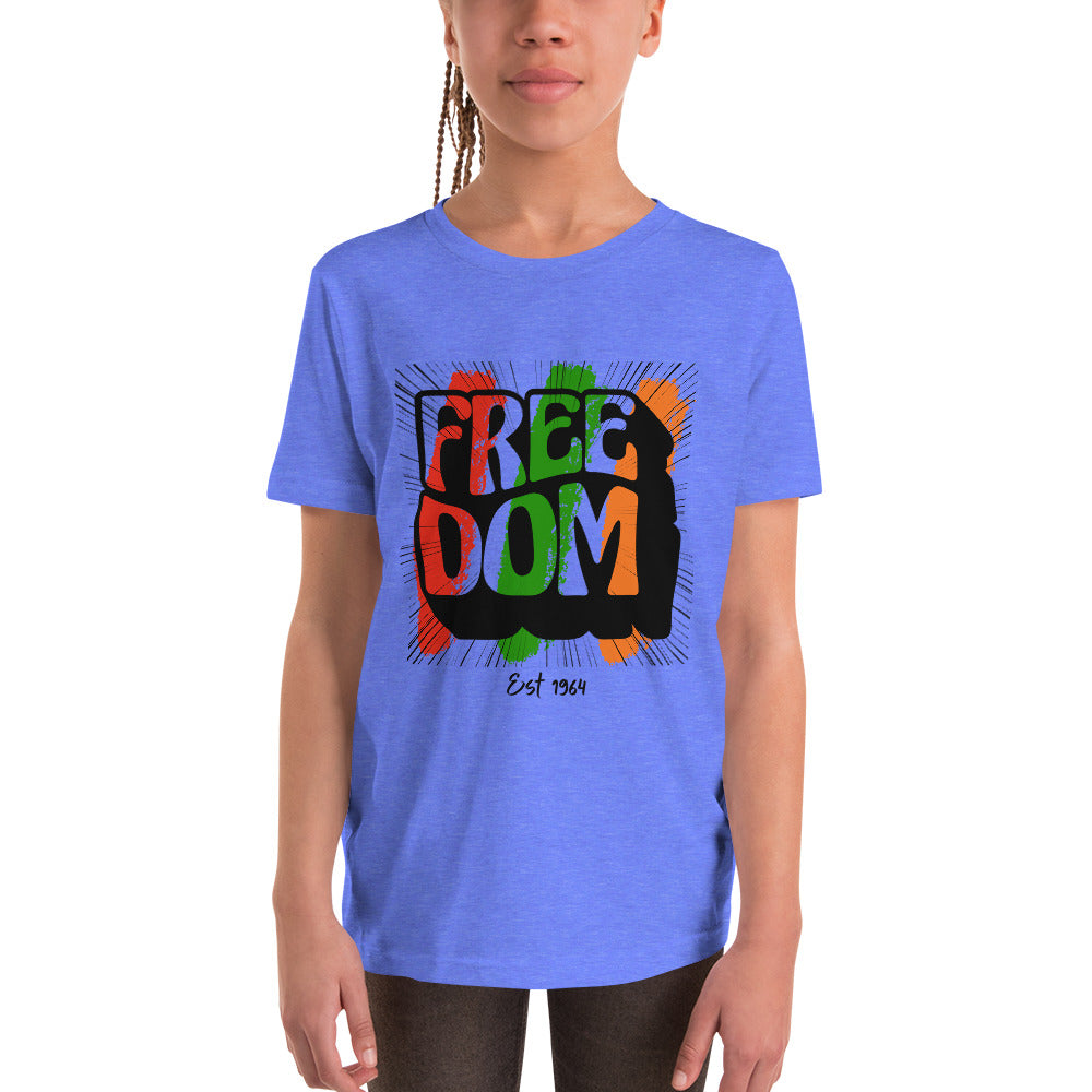Youth Short Sleeve Zambia Freedom T-Shirt