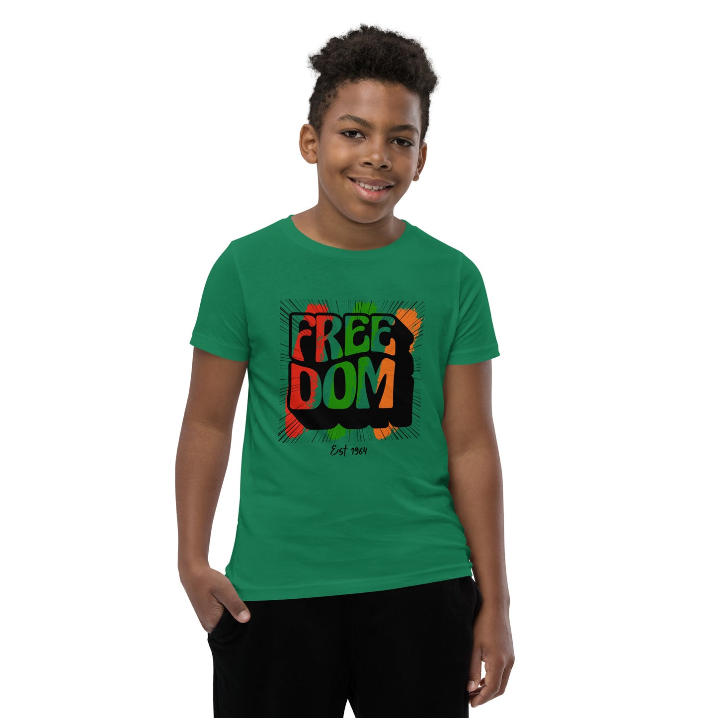 Youth Short Sleeve Zambia Freedom T-Shirt