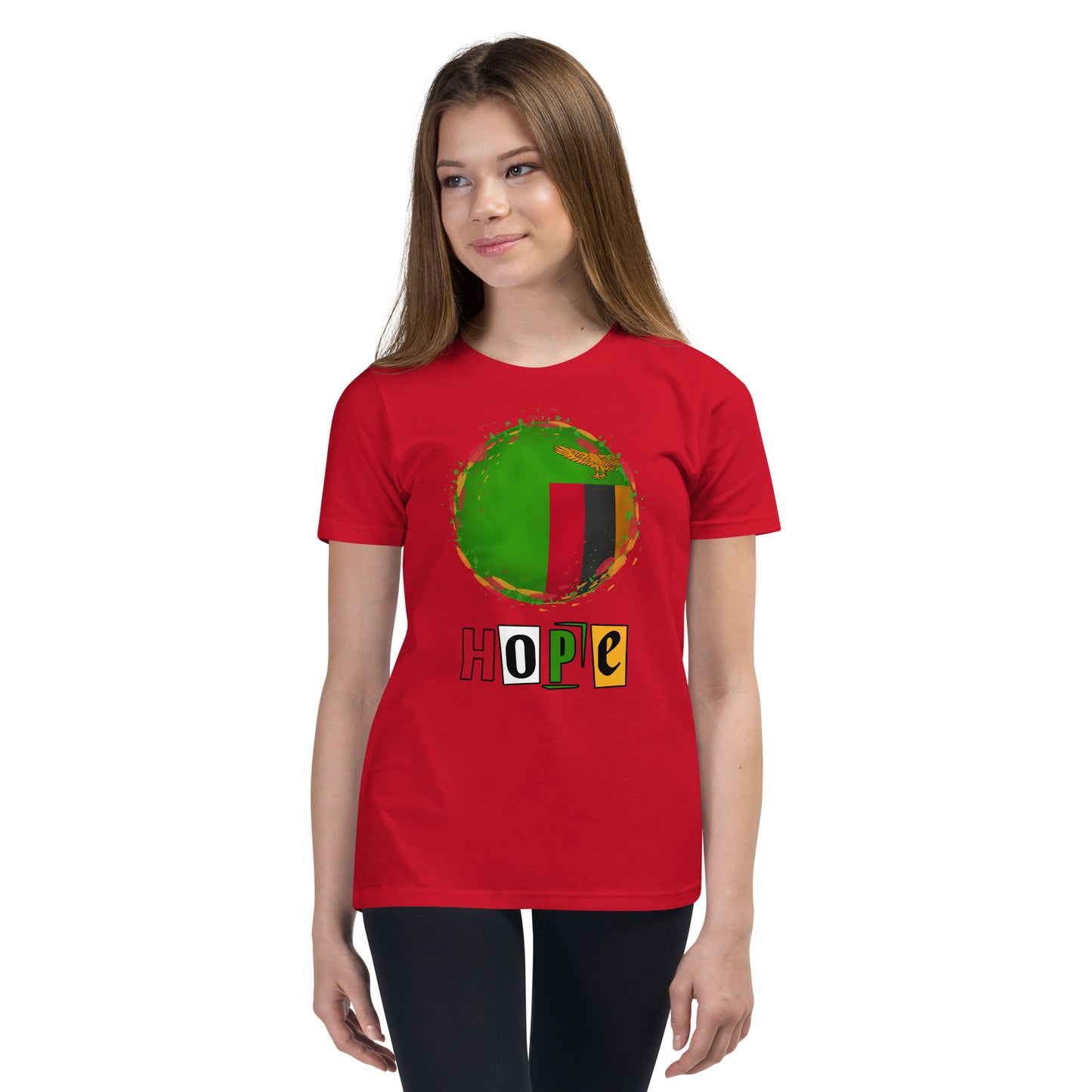 Youth Short Sleeve Zambia Hope T-Shirt